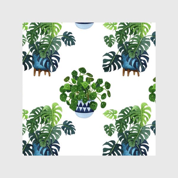 Шторы «Тропические растения»