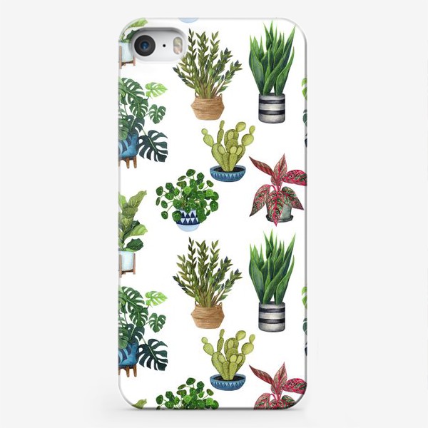 Чехол iPhone «Домашние растения»