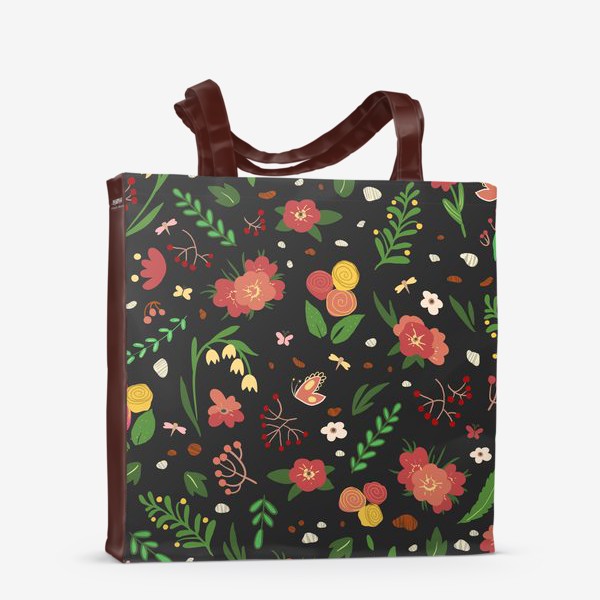Сумка-шоппер «Лесные цветы»