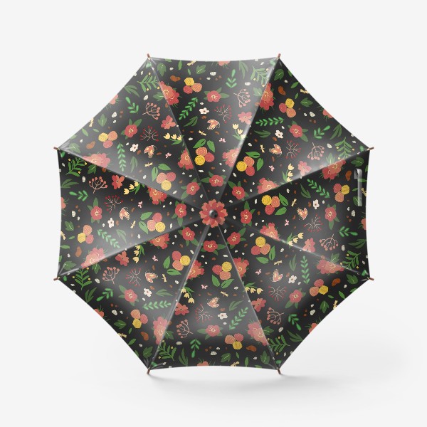 Зонт «Лесные цветы»