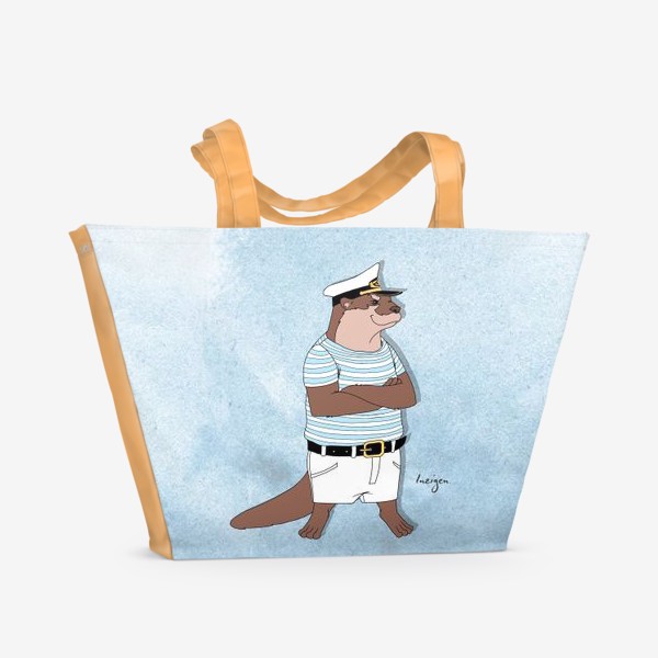Пляжная сумка «Моряк (выдра)»