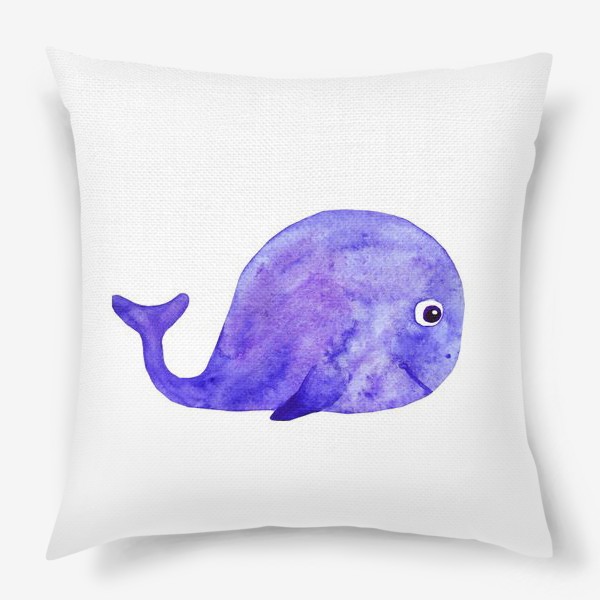 Подушка «милый кит»