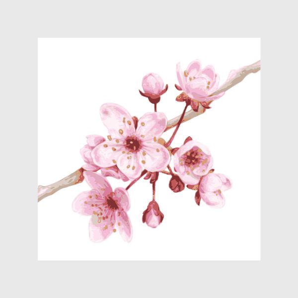 Скатерть «Сакура в цвету»