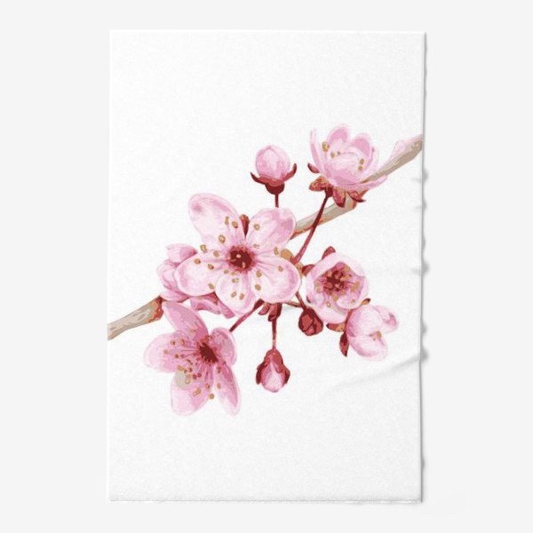 Полотенце «Сакура в цвету»