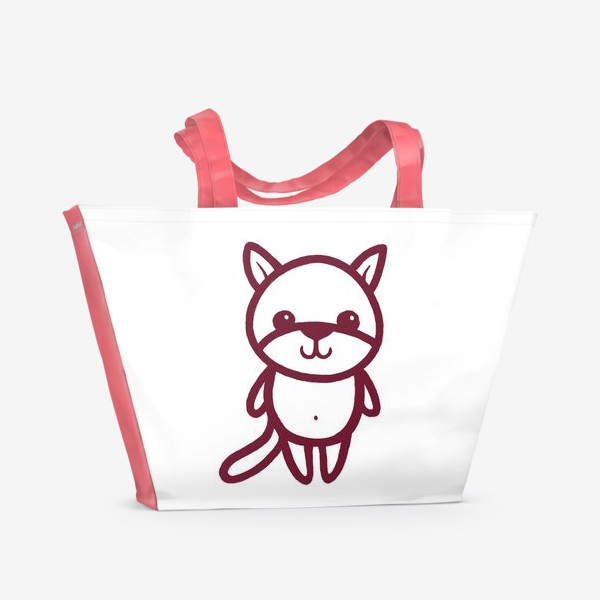 Пляжная сумка «Котенок»