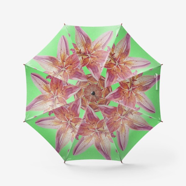 Зонт «Садовые лилии»