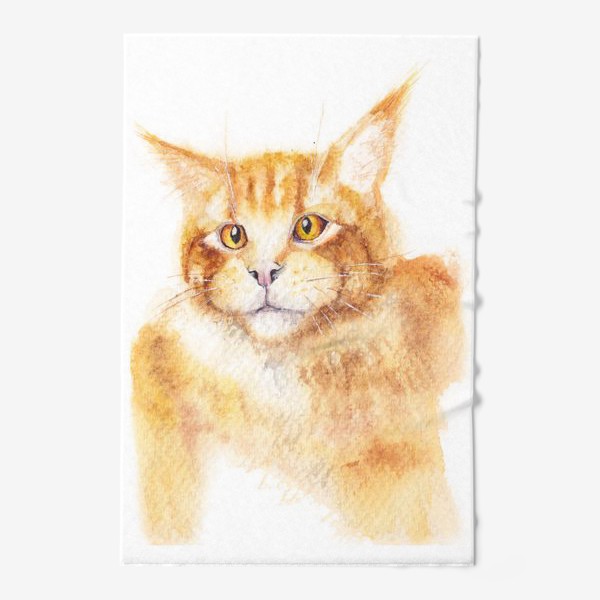 Полотенце «Любимый рыжий кот»