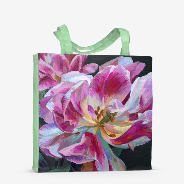Сумка-шоппер «Pink tulips»