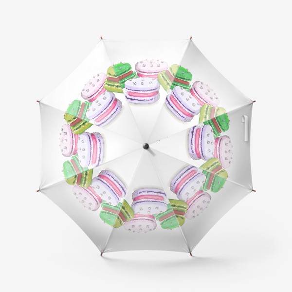 Зонт «Цветные макаруны»