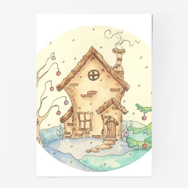 Постер «Снежный Дом.»