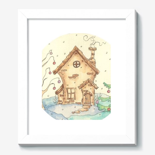 Картина «Снежный Дом.»