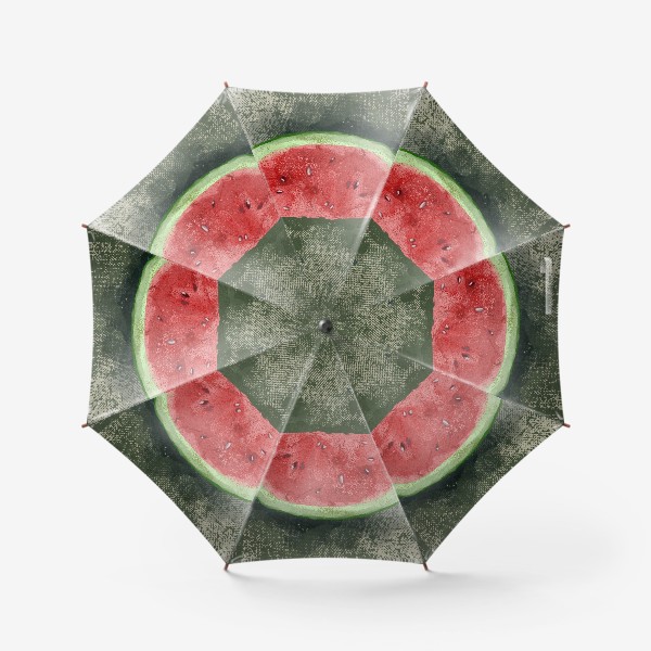 Зонт «Долька арбуза»