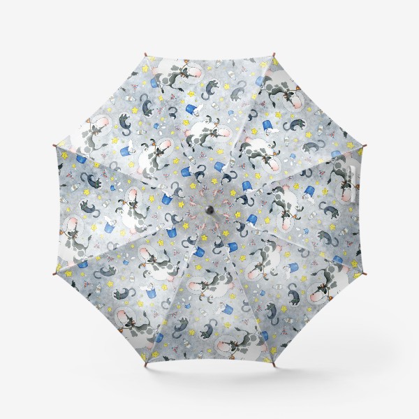 Зонт «Космическое молоко паттерн»