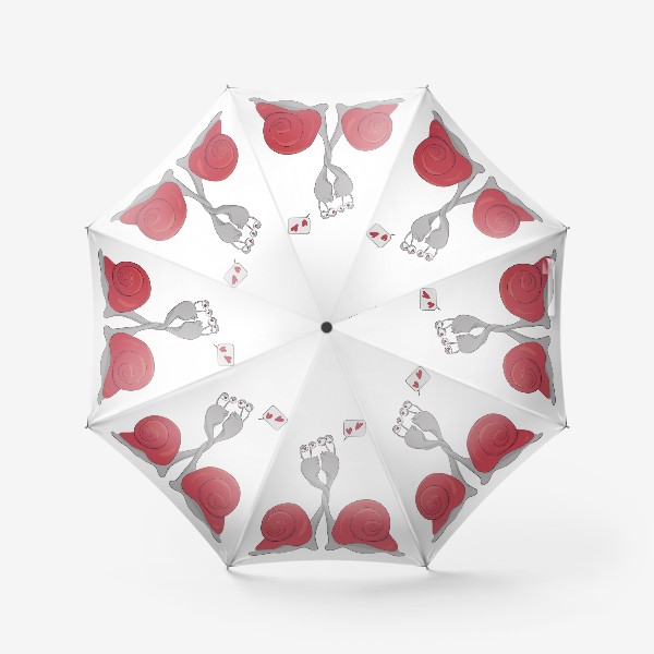 Зонт «Влюбленные улитки»