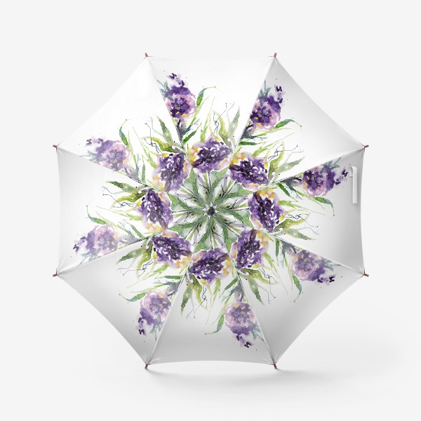 Зонт «Фиолетовый букет»