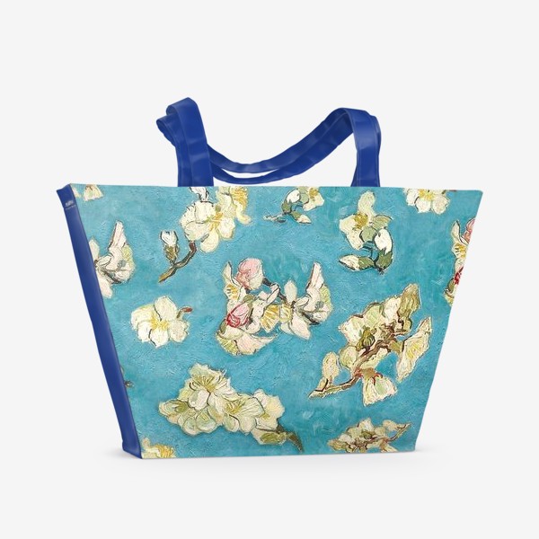 Пляжная сумка «Цветы. Весна. Ван Гог. Арт-принт»