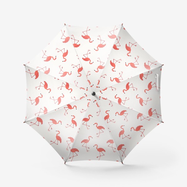 Зонт «Розовый фламинго»
