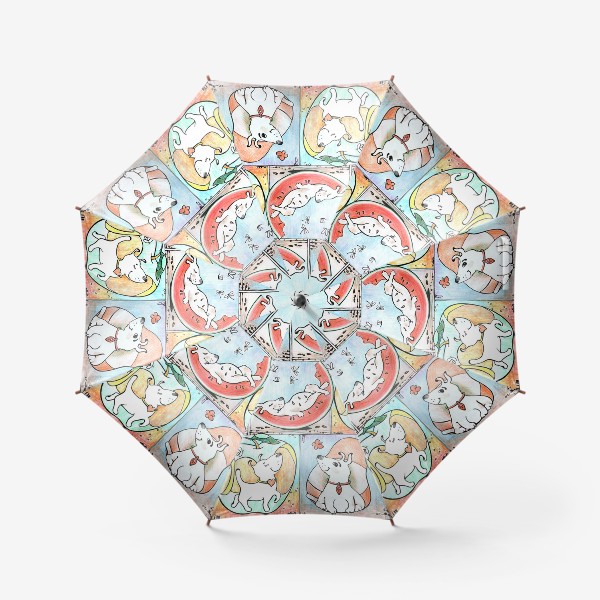 Зонт «собачья радость»