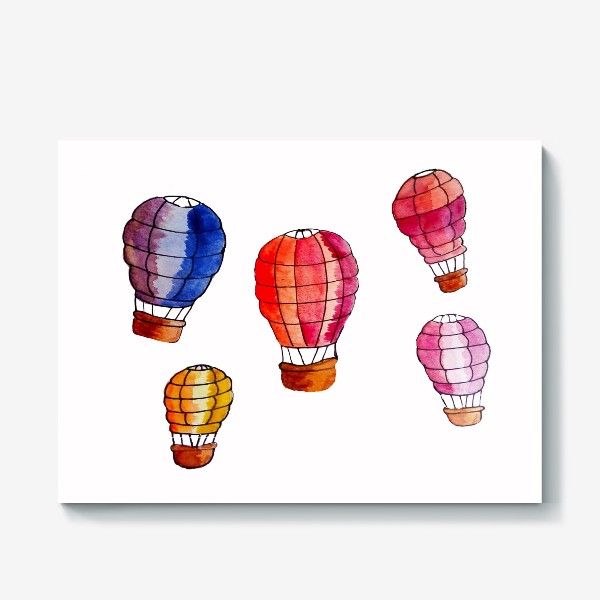 Холст «Воздушные шары»