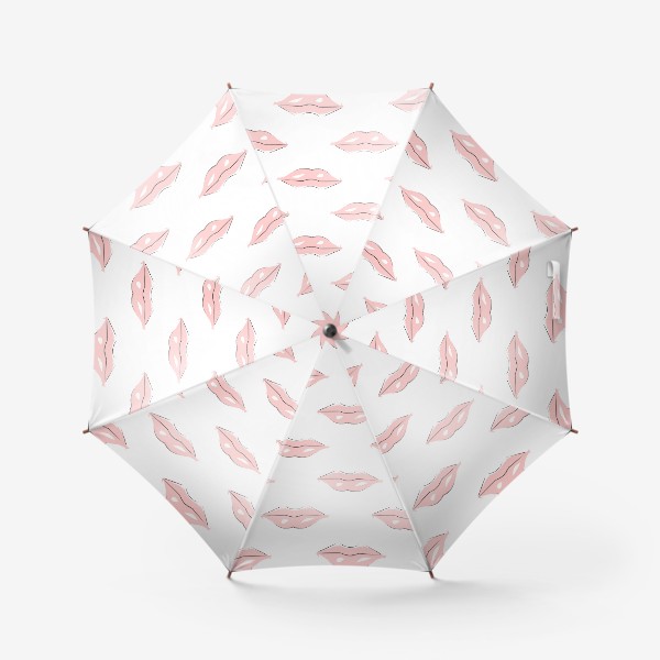 Зонт «Паттерн Розовые губки»