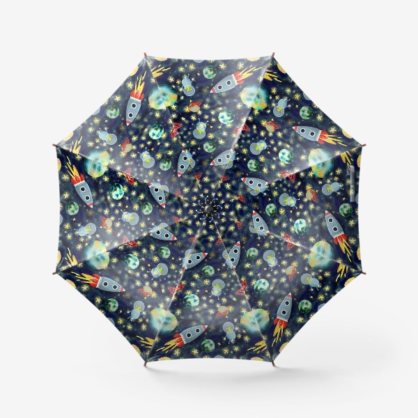 Зонт «космический паттерн»