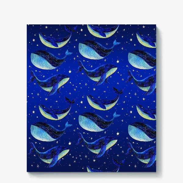 Холст «whale pattern»