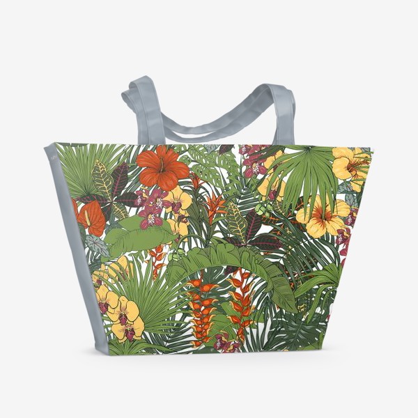 Пляжная сумка «тропический рай»