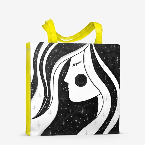 Сумка-шоппер «Космос в волосах»
