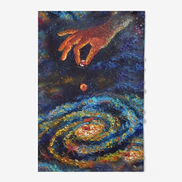 Полотенце «Рождение миров»