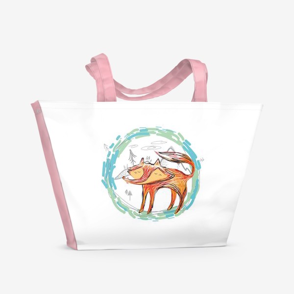 Пляжная сумка «Лисичка»