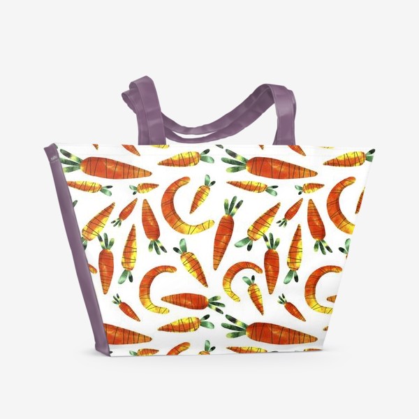 Пляжная сумка «морковки»