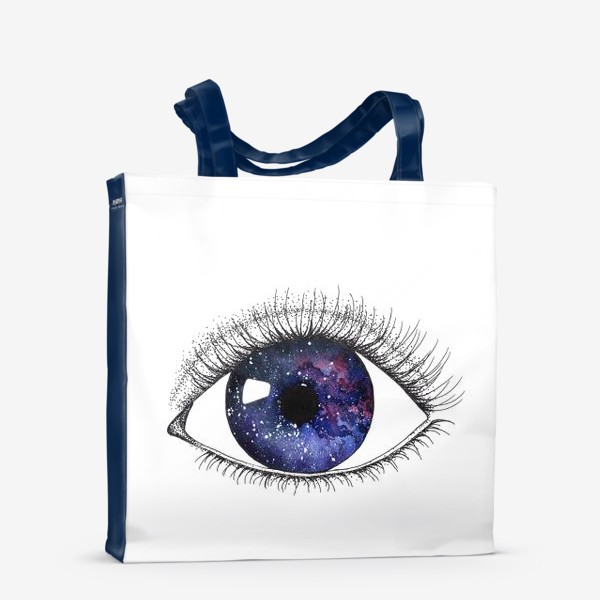 Сумка-шоппер «Вселенная в глазах»