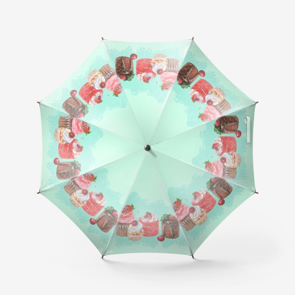 Зонт «Пирожные»