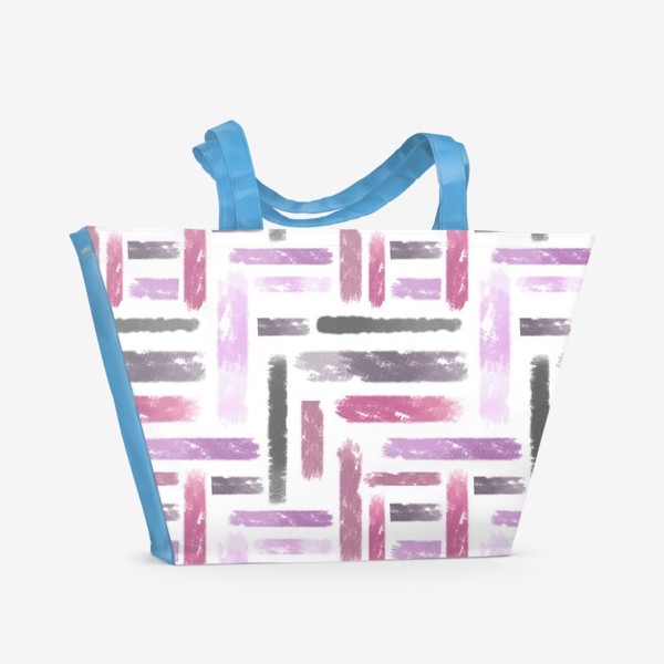 Пляжная сумка «Цветные мазки»