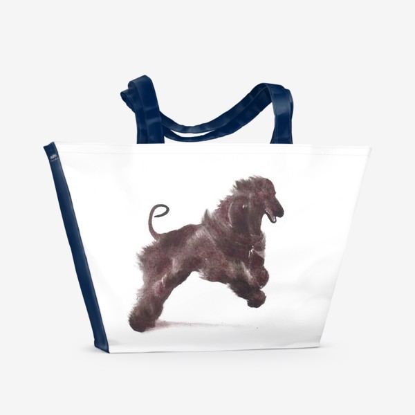 Пляжная сумка «Веселая собака»