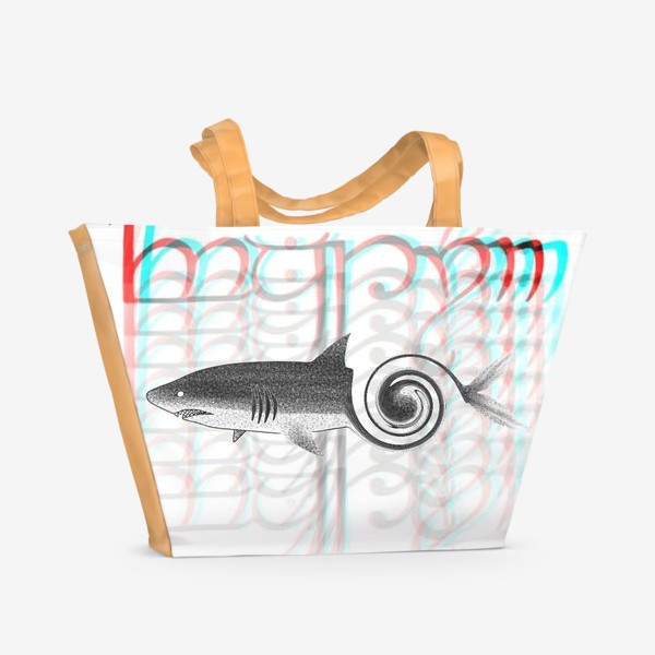Пляжная сумка «Акулаворот»