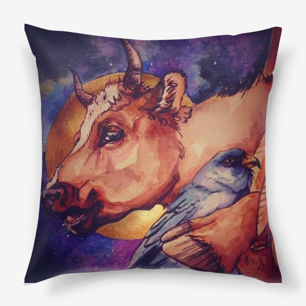 Подушка «Космическая корова»
