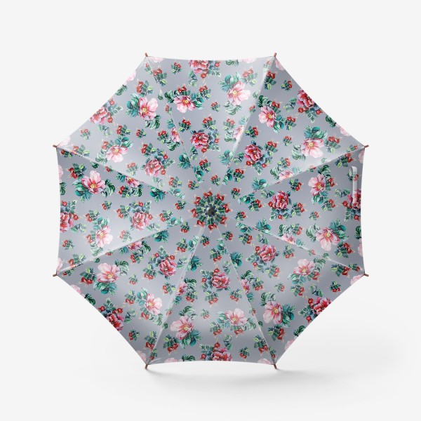 Зонт «Шиповник. Майская роза»