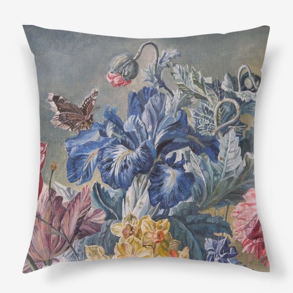 Подушка «Голландские цветы»