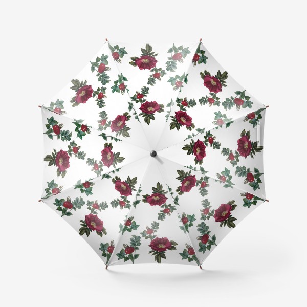Зонт «Ягоды шиповника»