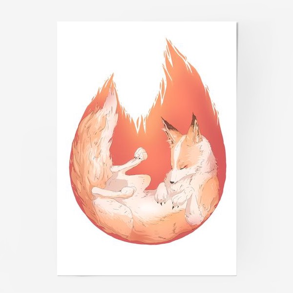 Постер «Огненный лис»