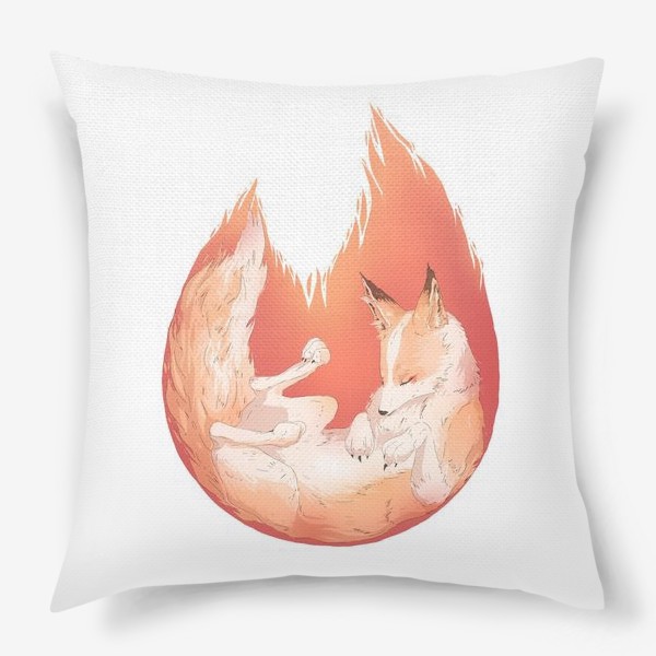 Подушка «Огненный лис»