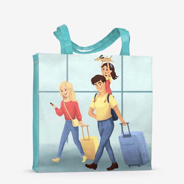 Сумка-шоппер «Семейное путешествие »