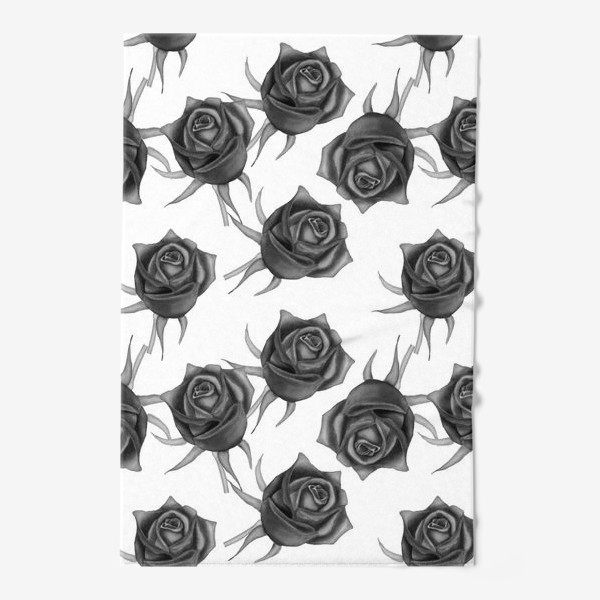 Полотенце «Акварельные розы»