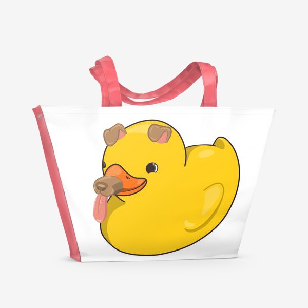 Пляжная сумка «snapdog duck»