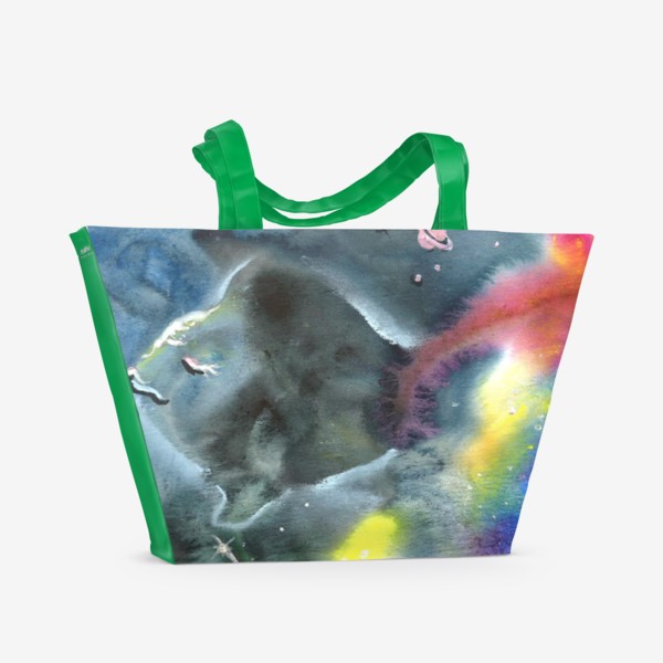 Пляжная сумка «Космический океан»