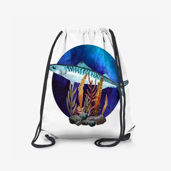 Рюкзак «рыбный принт»