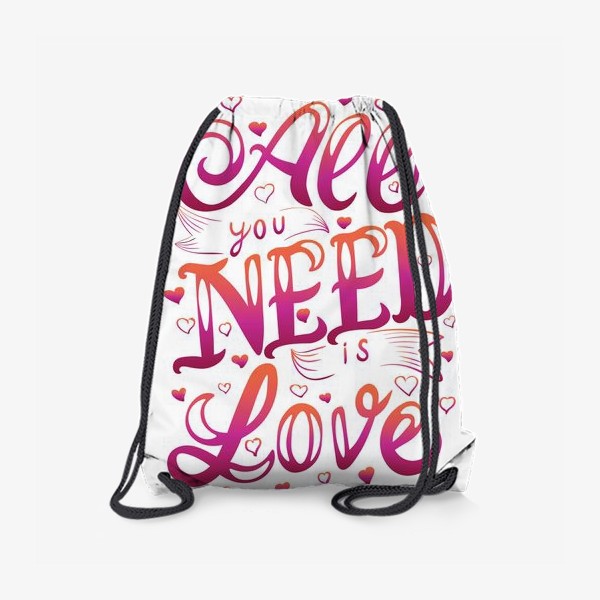 Рюкзак «all you nees is love»