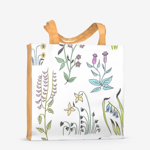 Сумка-шоппер «полевые цветы»