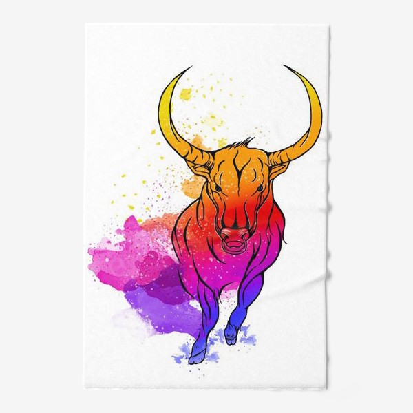 Полотенце «color bull»